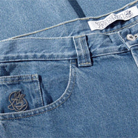 93'! Denim Jeans - Mid Blue