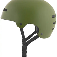 Casque Evolution Youth Solid Color - Satin Olive