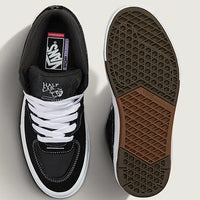 Skate Half Cab Wafflecup Shoes - Black/White
