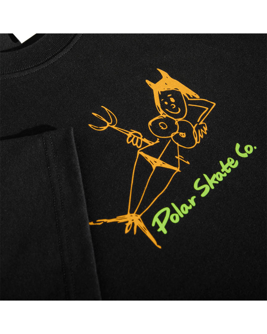 Devil Woman T-Shirt - Black