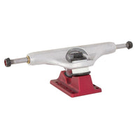 Stage 11 Hollow Delfino Skateboard Trucks - Silver/Red