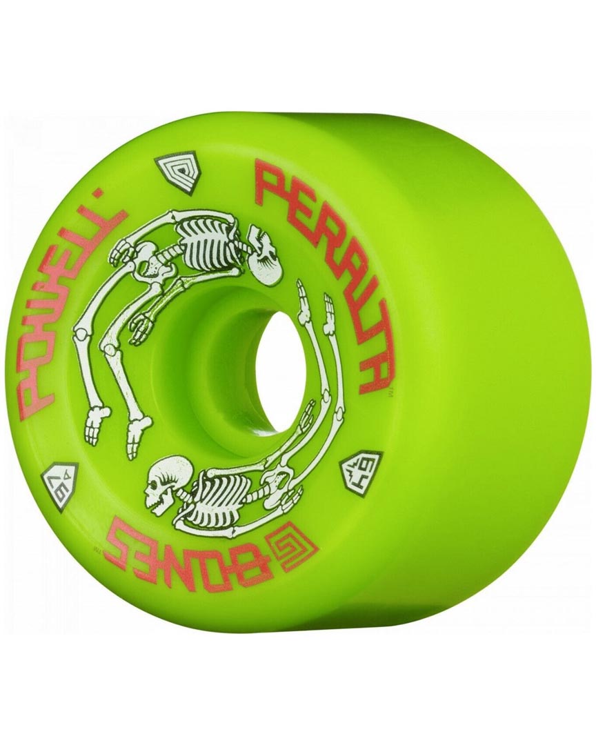 Roues de skateboard G-Bones 97A - Green
