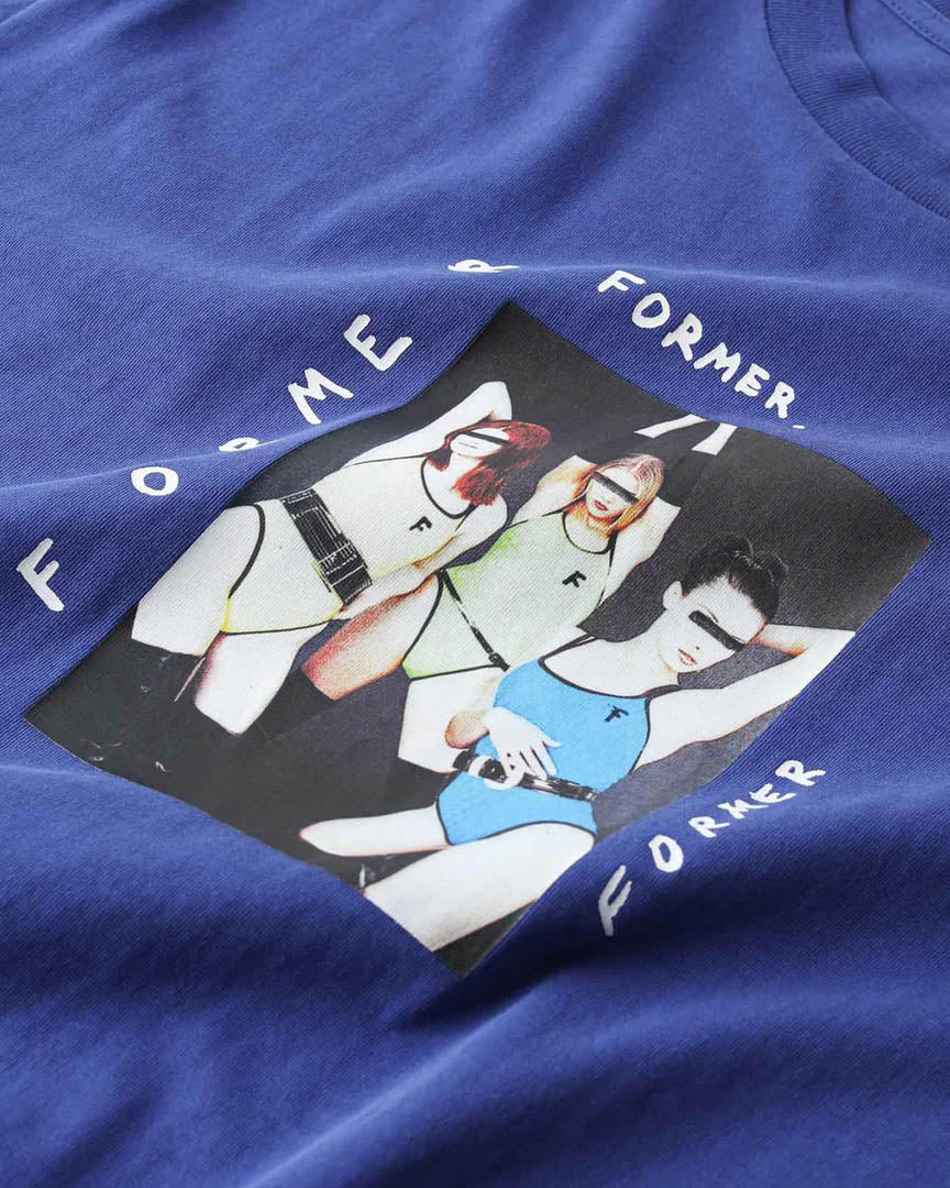 Girl Band T-Shirt - Deep Cobalt