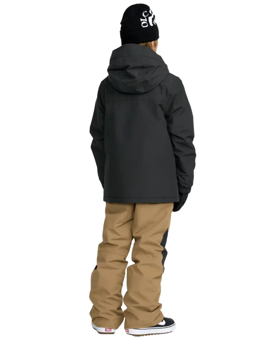Stone 91 Insulated Kid's Winter Jacket - Black