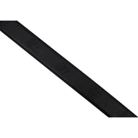 Logo Leather Belt - Black