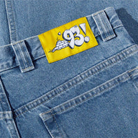 93'! Denim Jeans - Mid Blue