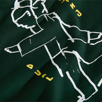 Dave Dual Living Hoodie - Dark Green