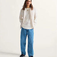 Check-5 Baggy Denim Jeans - Stonewash Blue