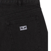 Bigwig Baggy Denim Jeans - Washed Black