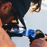 Polycarbonate Crystal Card - Blue