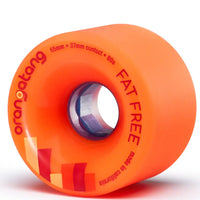 Roues de longboard Fat Free - Orange