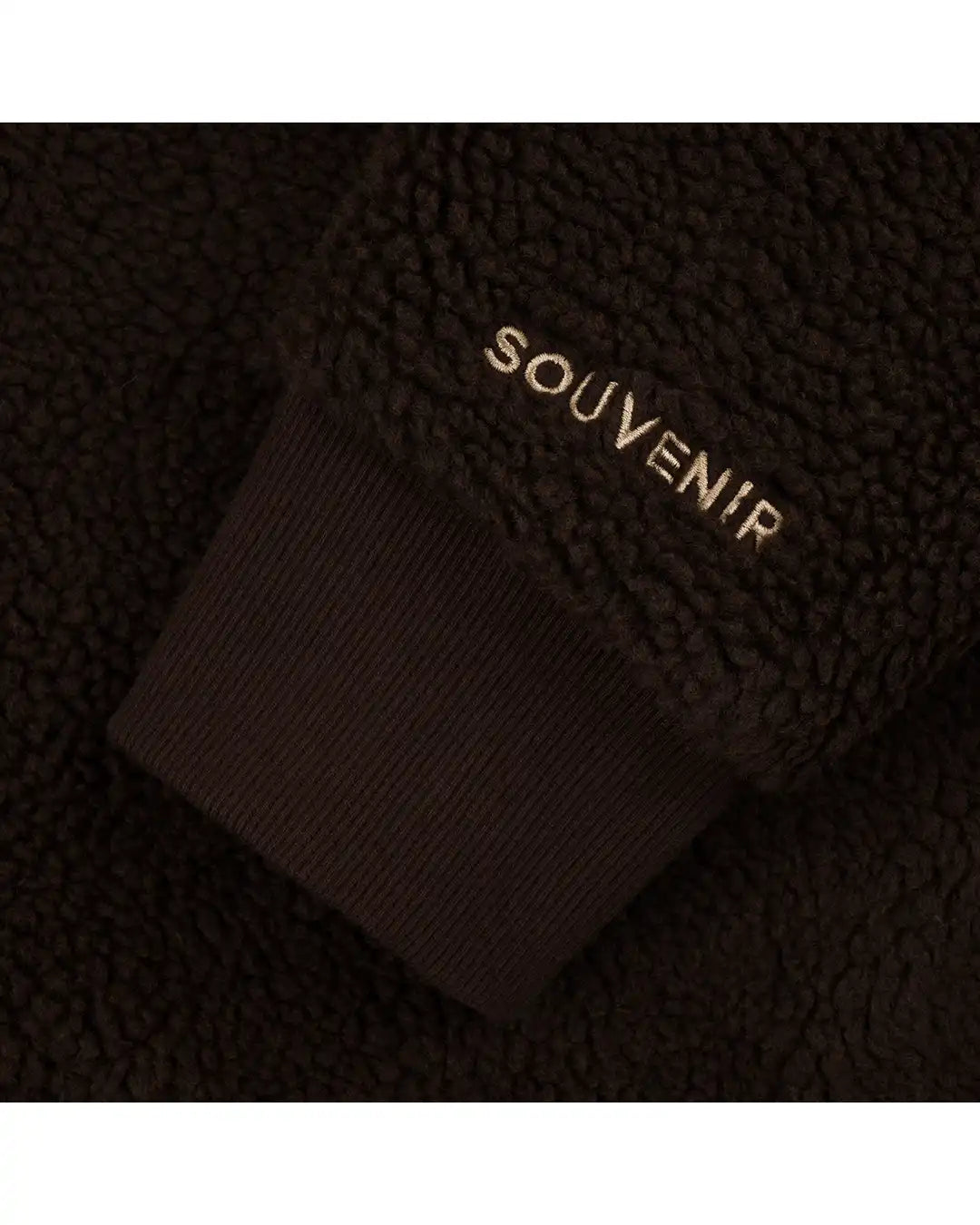 Sherpa Crewneck Sweatshirt - Chocolate