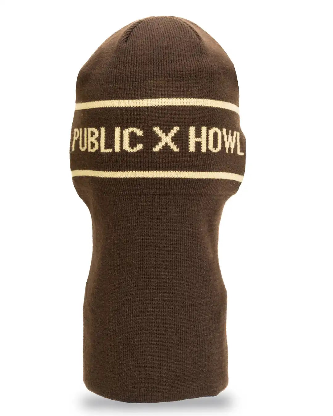 Public Canopy Facemask - Brown