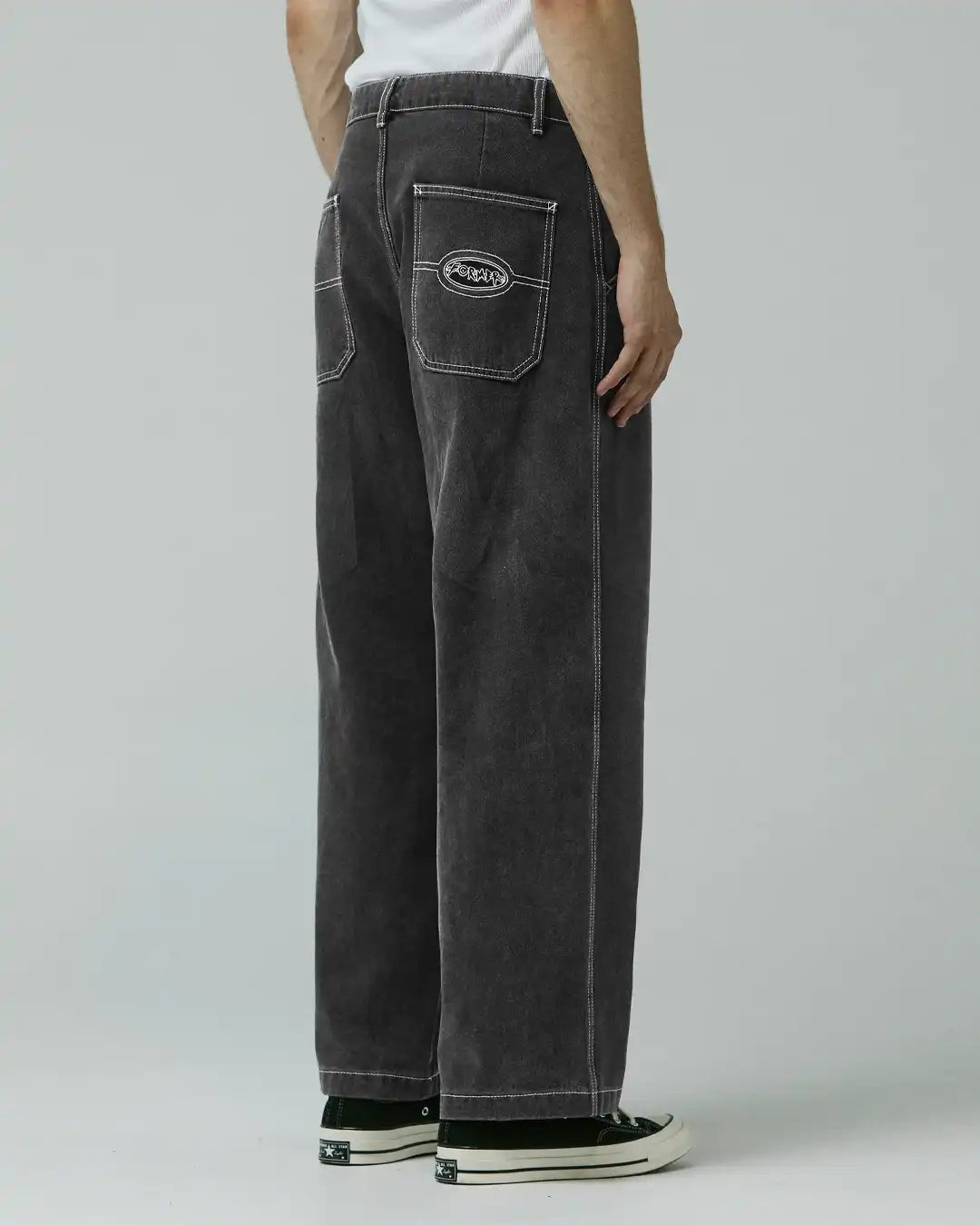 Reynolds Flatline Jeans - Washed Black