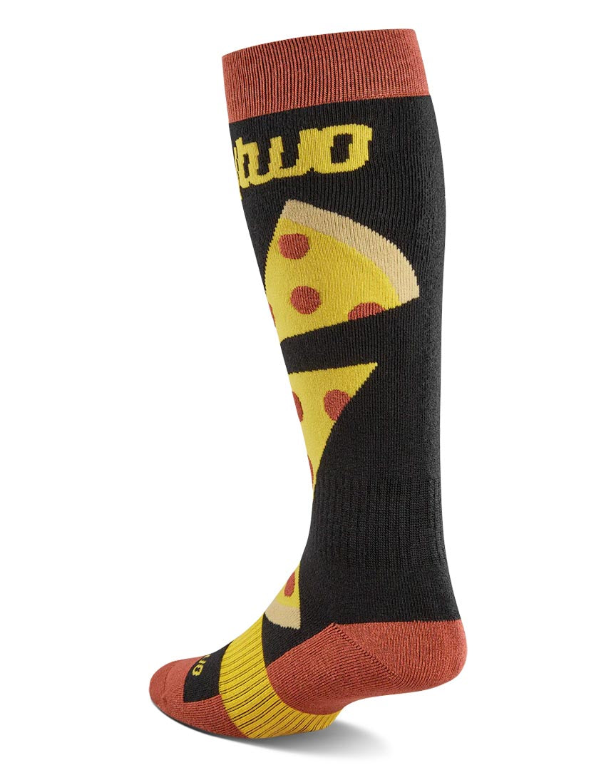 Youth Double Thermal Socks - Red/Yellow
