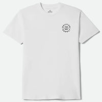 Oath V Standard T-Shirt - White/Black