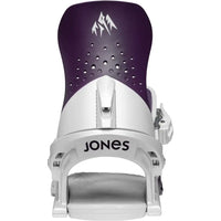 Aurora Womens Snowboard Bindings - Deep Purple/White 2026