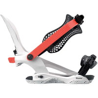 Fixation De Snowboard Blaster Fase Asymwrap - White 2026