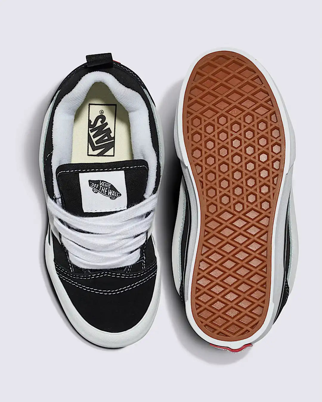 Souliers Knu Skool Kids - Black/White