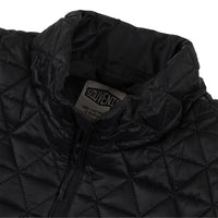 Convertible Micro Puffer Winter Jacket - Black