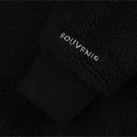 Cotton Ouaté Sherpa Crewneck - Black