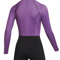 Lunar Longarm 2/2Mm Short Wetsuit - Sunset Purple