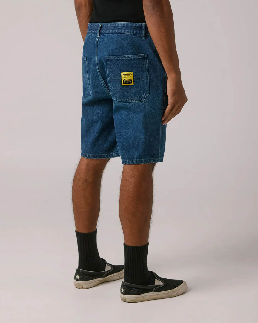Reynold 21" Denim Shorts - Dark Blue