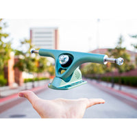 Reverse Kingpin V3 Longboard Trucks - Sage Green