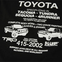 T-Shirt X Toyota Trd Service Depa - Black