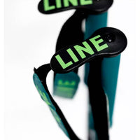 Paint Brush Ski Poles - Black/Green