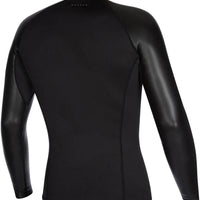 L/S Neoprene Vest Fzip Wetsuit - Black