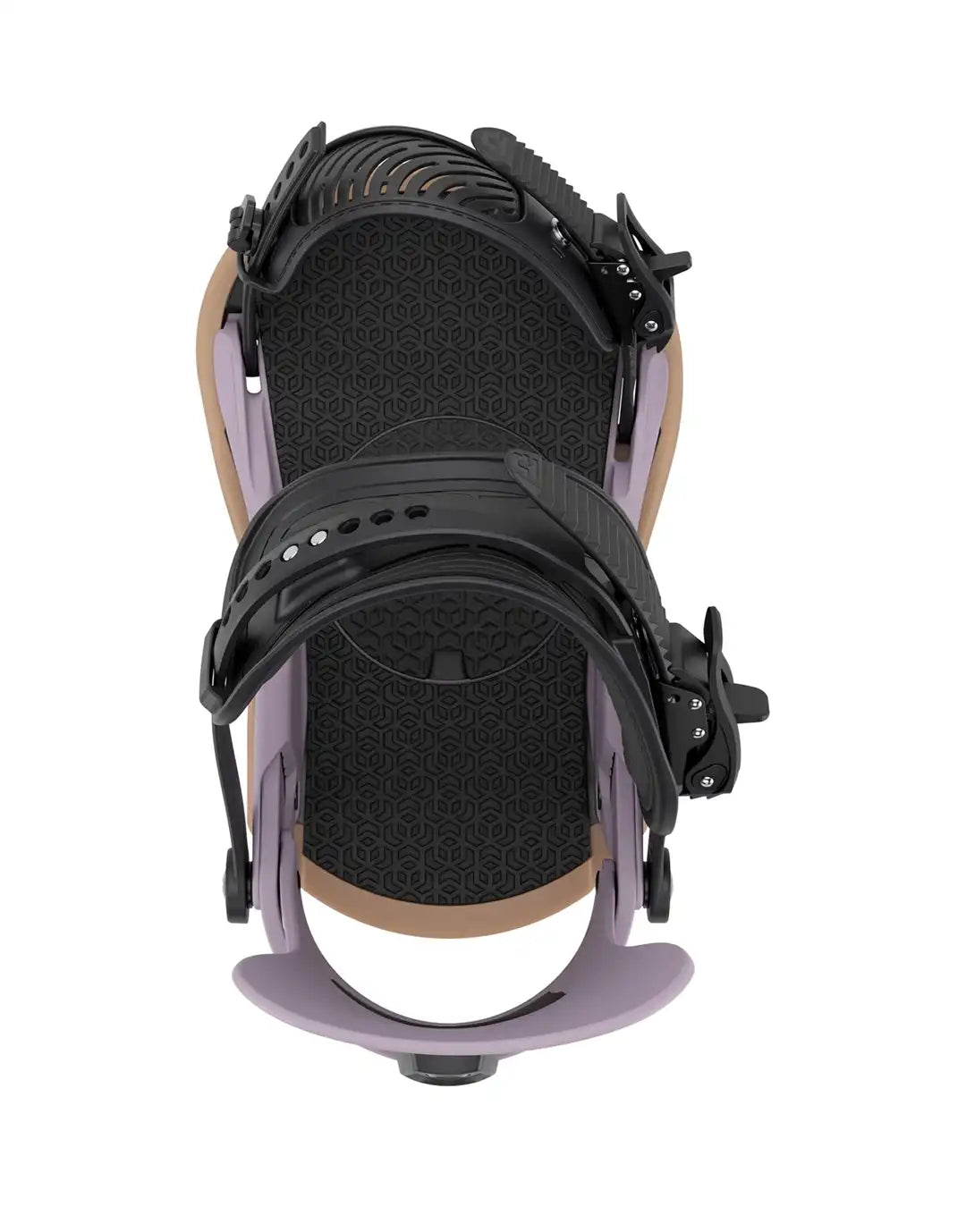 Strata Snowboard Bindings - Grey Violet 2026