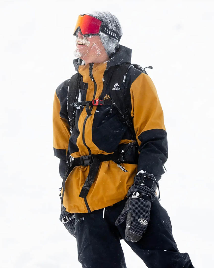 Mtn Surf Recycled Shell Winter Jacket - Sierra Brown