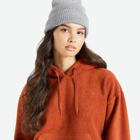 Heist Beanie Beanie - Dessert Plam/Mars Red