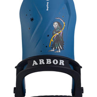 Sapling - Kids Snowboard Bindings - Black/Blue 2025