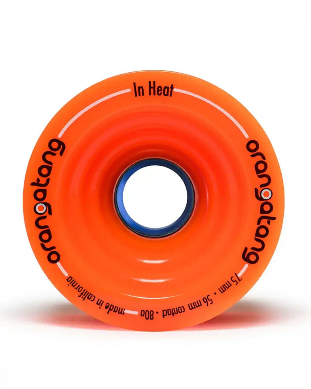 In Heat Longboard Wheels - Orange
