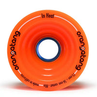 In Heat Longboard Wheels - Orange