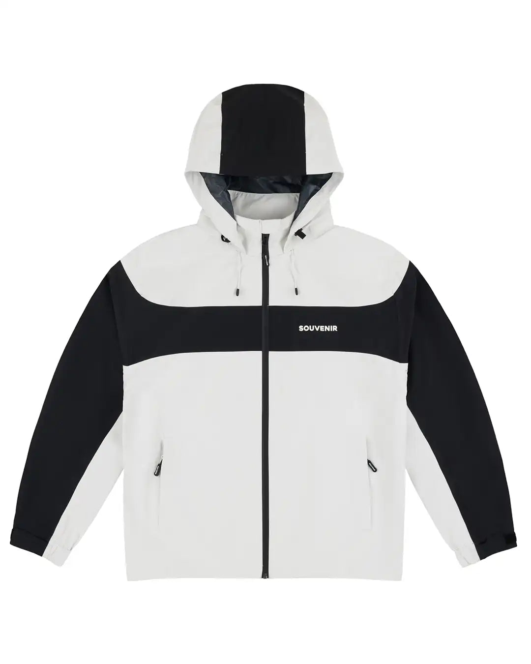2.5 Ply Recession Winter Jacket - Marshmallow/Black