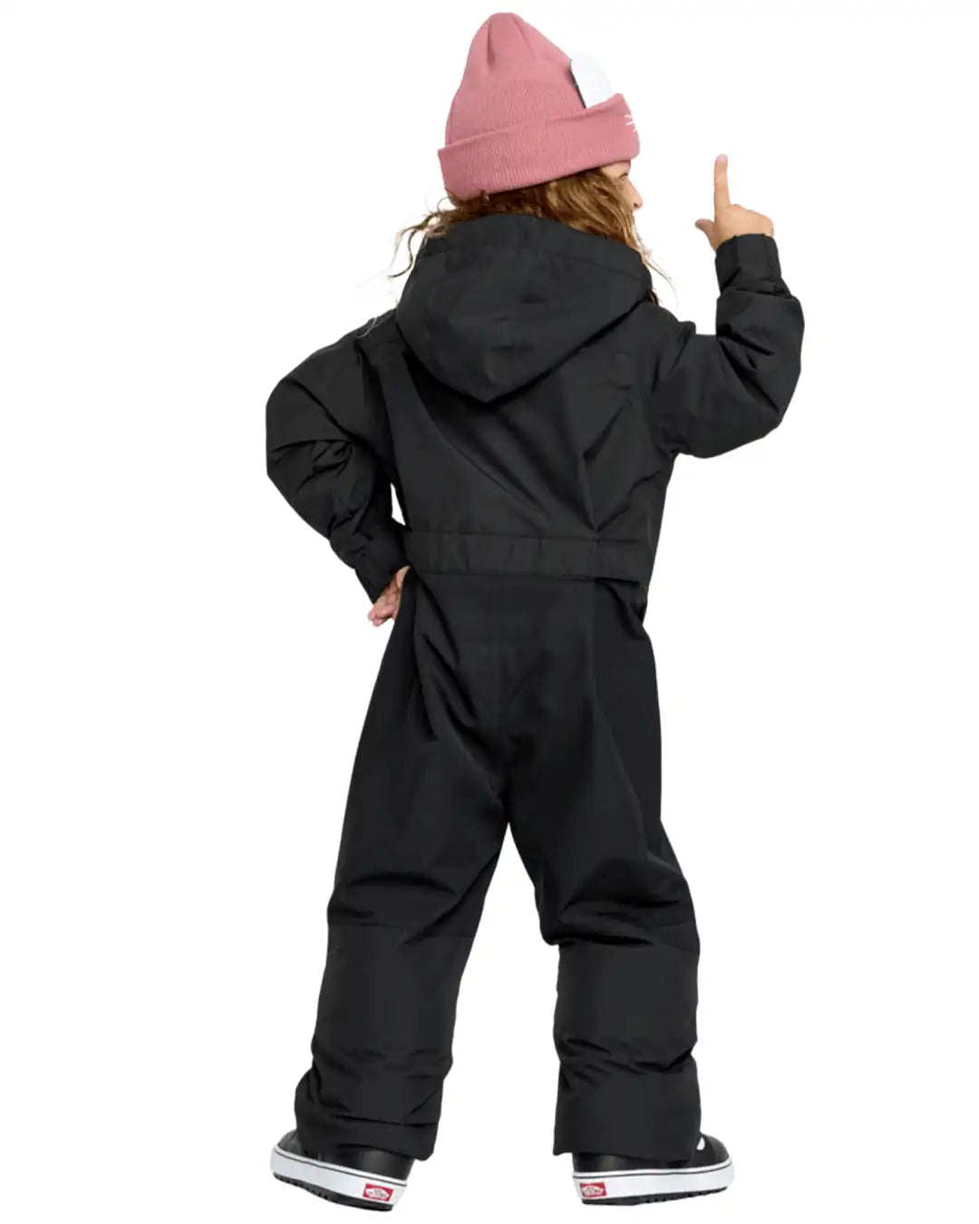 Little Flurry One Piece Kid's Winter Suit - Black