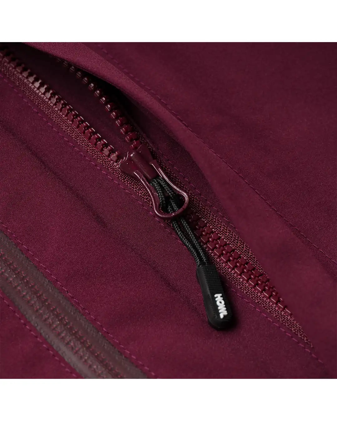 Taped Winter Jacket - Burgandy