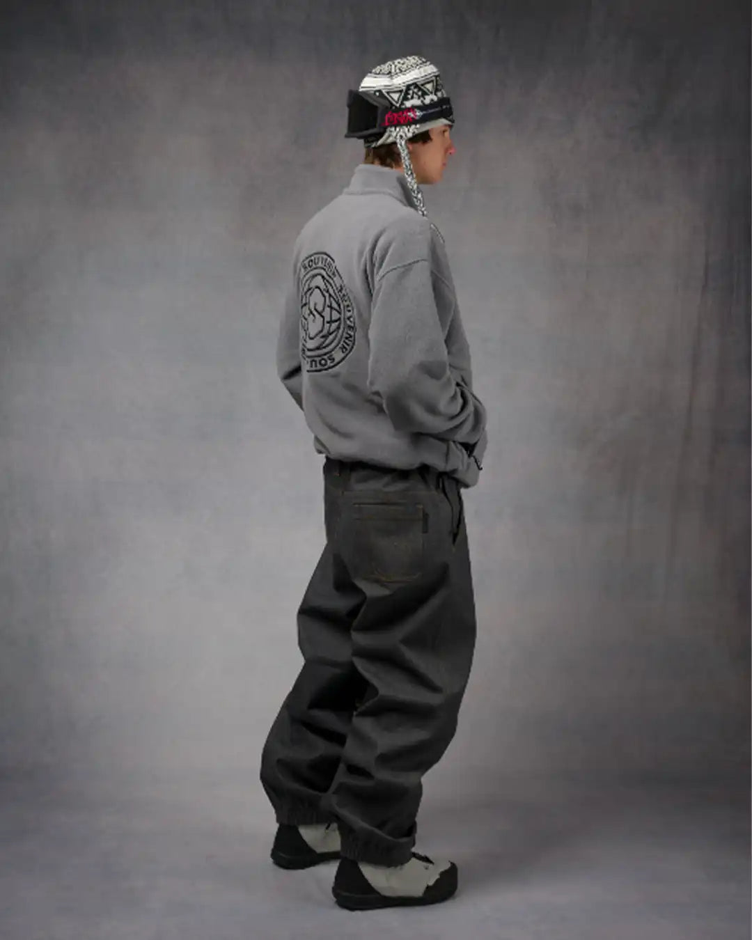 Tech Fleece Zip Up Sweatshirt - Cool Grey