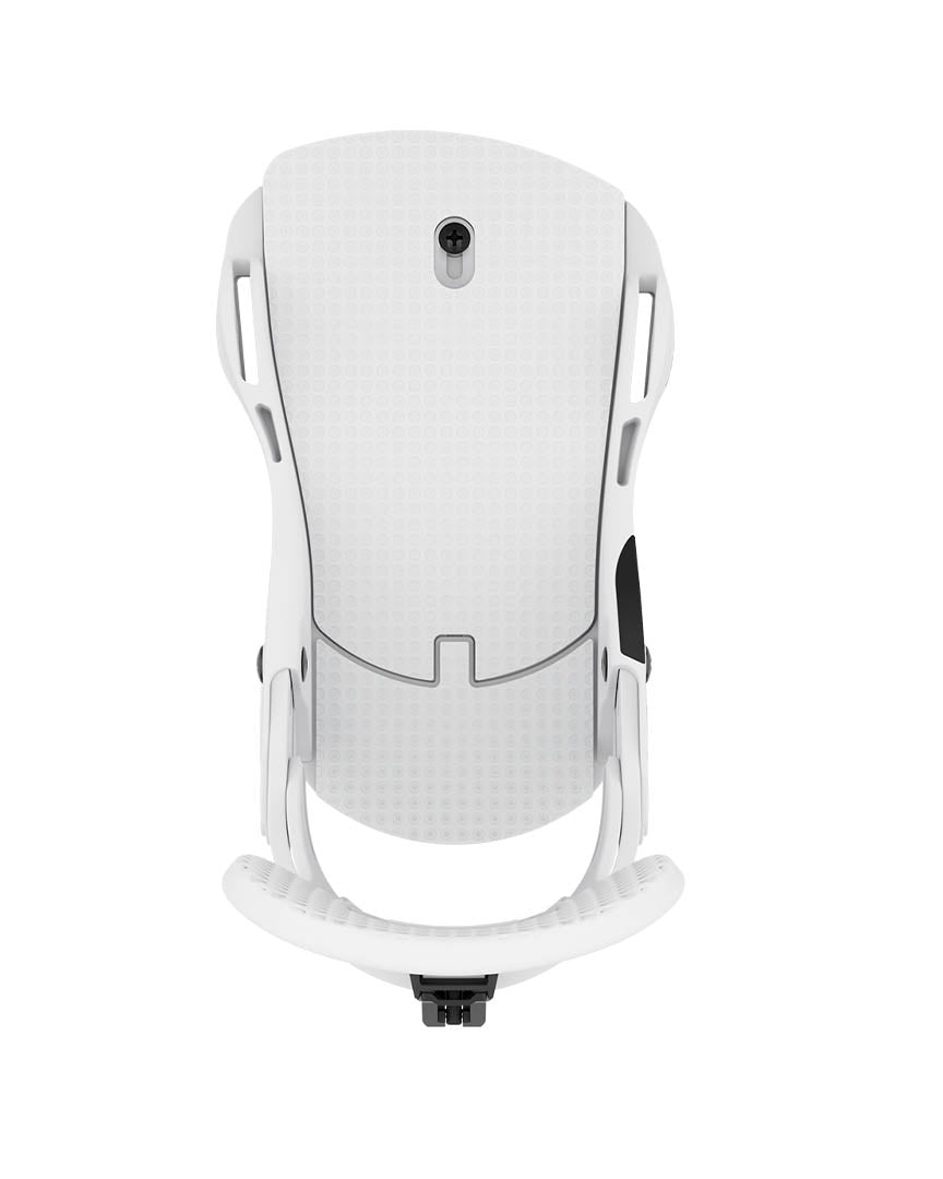 Force Classic Snowboard Bindings - White (Team) 2024