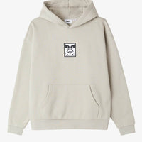 Icon Extra Heavy Hoodie - Silver Grey