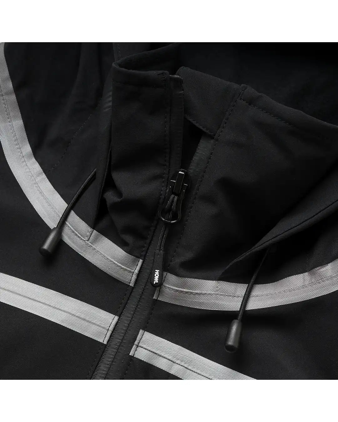Taped Winter Jacket - Black
