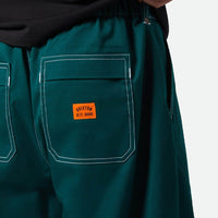 Baggy Skate Pants - Deep Emerald