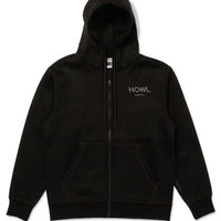 Hoodie Dwr Zip Up - Black