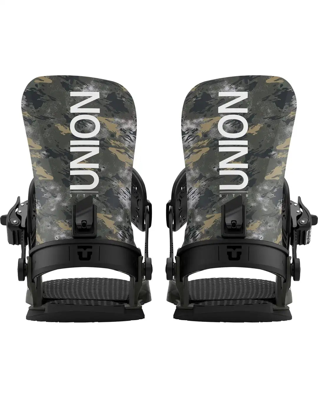Str Snowboard Bindings - Camo 2026