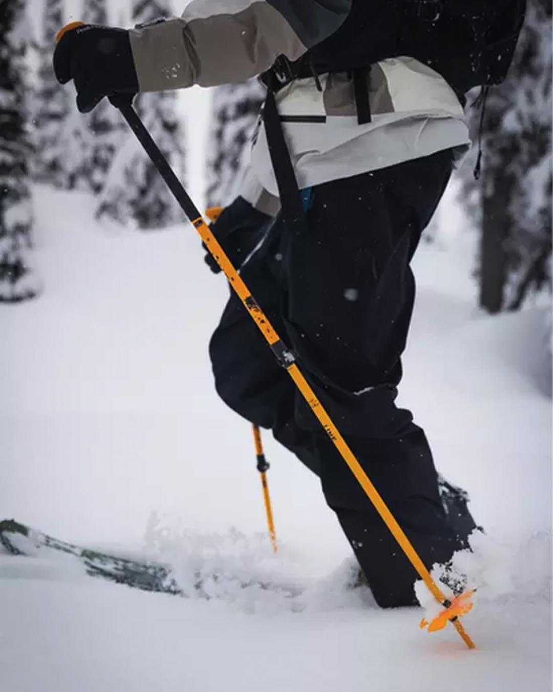 Vision Ski Poles - Orange