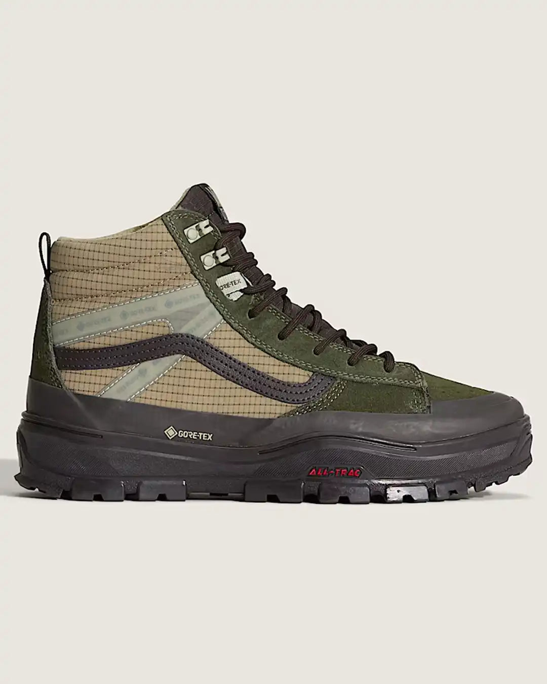 Souliers Mte Sk8-Hi Gore-Tex Insul - Green/Dark Brown