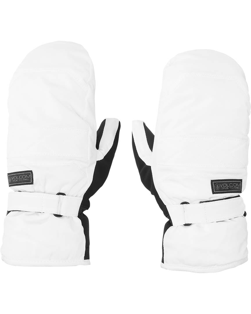 Womens Peep Gore-Tex Mitts - White